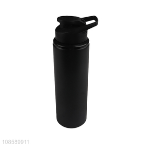 Wholesale custom logo 650ml aluminum sport water bottle with handle