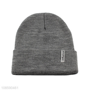 Good quality winter windproof knitted beanies for men and women