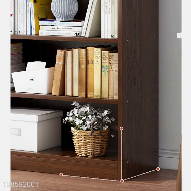High quality 5-layered artificial board bookcase custom bookshelf