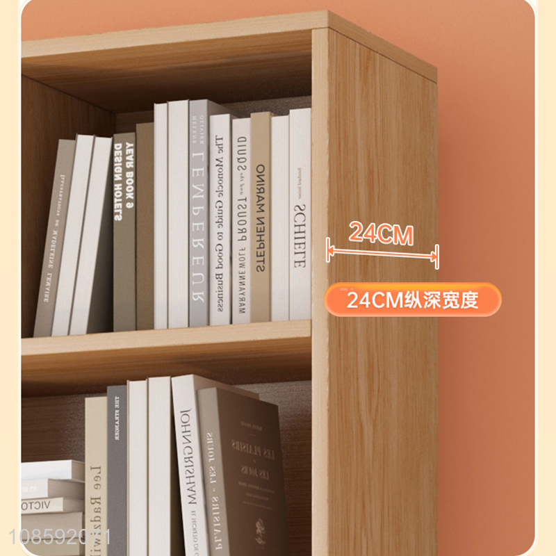 Good quality 5-tier bookcase floor standing bookshelf wholesale