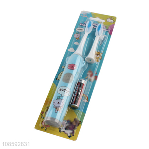 Online wholesale battery type children electric toothbrush