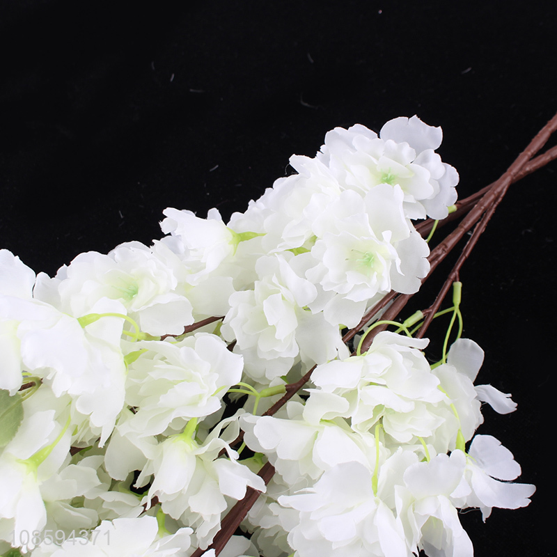 New arrival white simulation flower plants for home décor