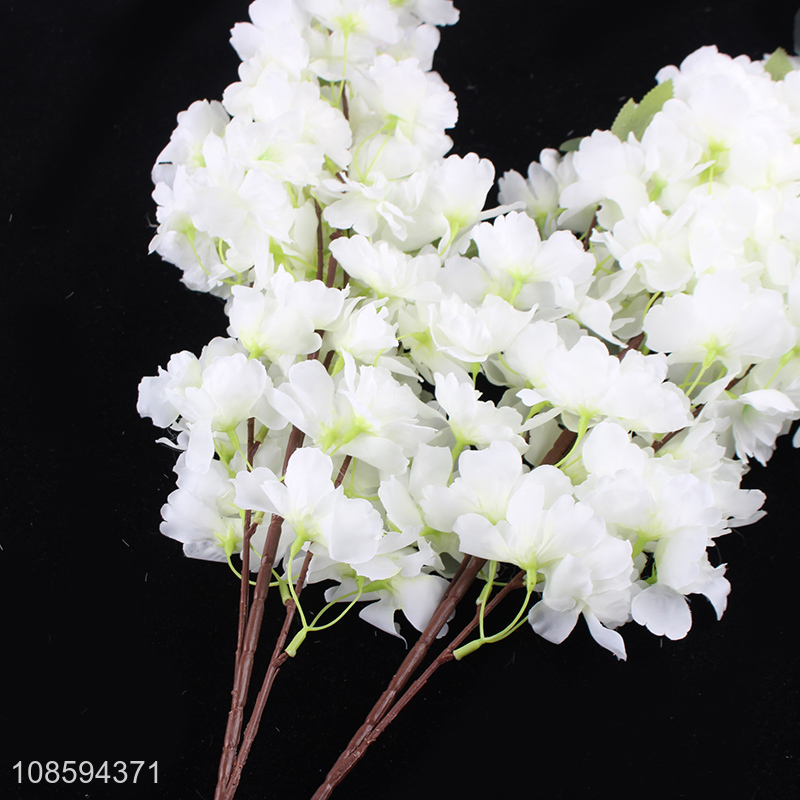 New arrival white simulation flower plants for home décor