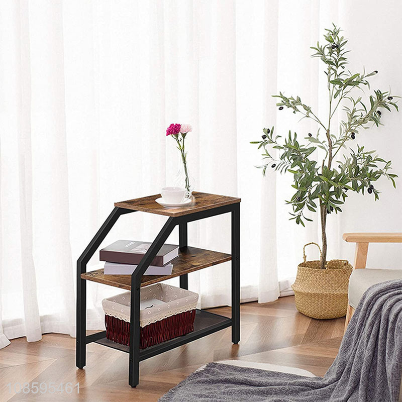 Popular products living room furniture side table storage rack for sale