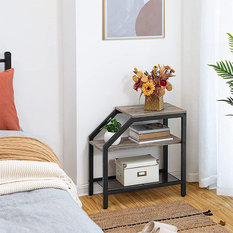 Popular products living room furniture side table storage rack for sale