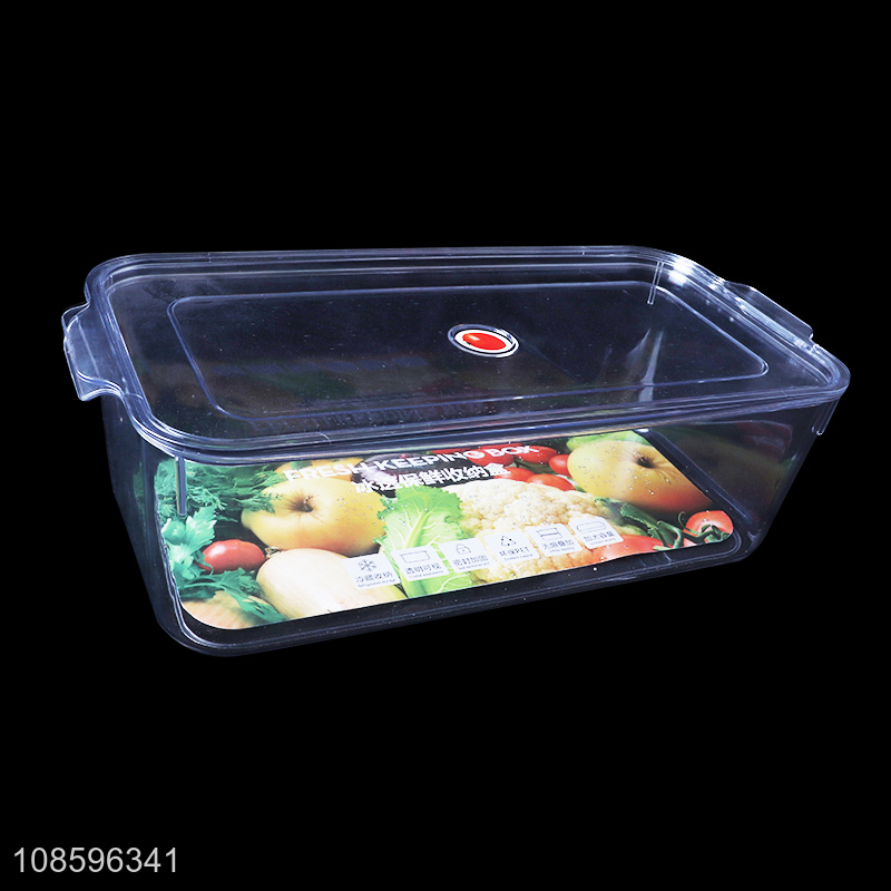 Wholesale plastic fresh-keeping box refrigerator food container