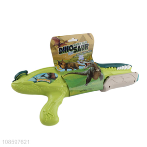 High quality outdoor dinosaur water gun toy for children