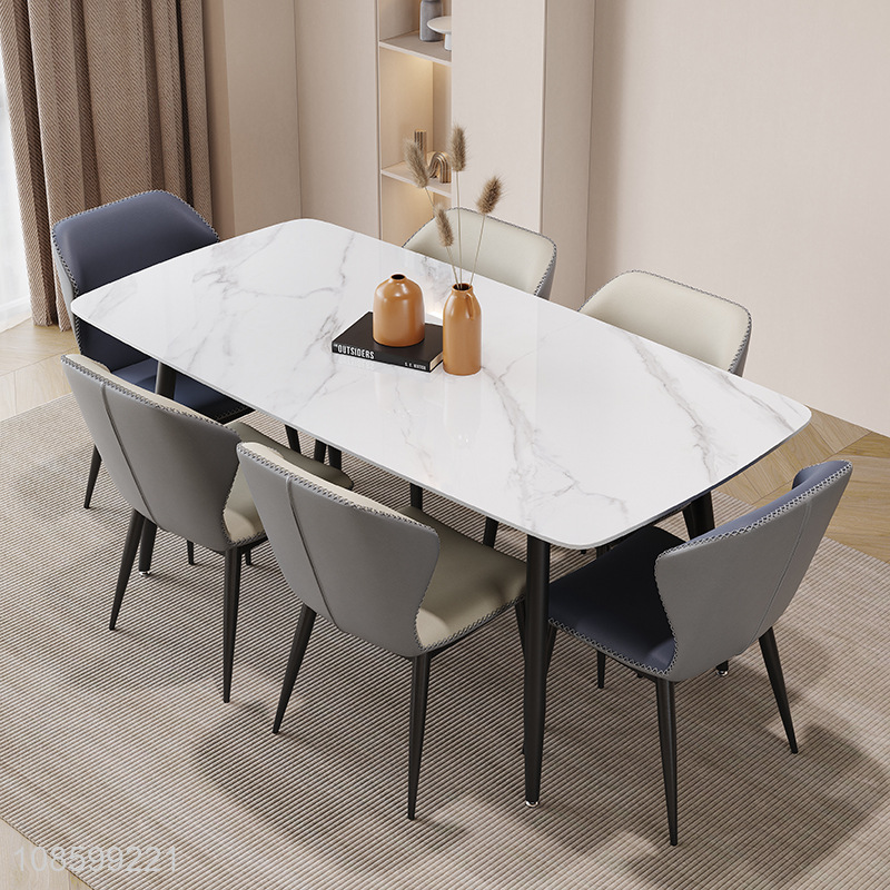 Top selling modern rectangular table dinning table wholesale
