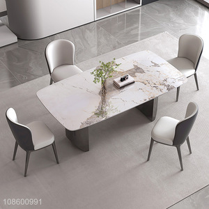 Top selling home furniture rectangle dining table wholesale