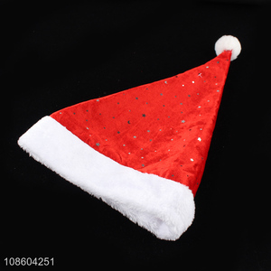 Top selling adult christmas hat christmas party supplies wholesale