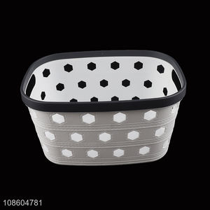 Good sale large capacity hollow portable storage basket wholesale