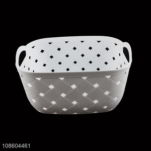 Good selling large capacity pp hollow storage basket wholesale