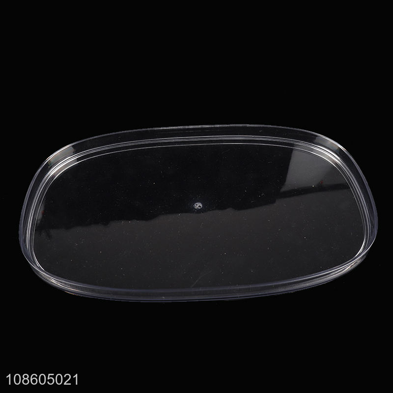 High quality transparent airtight plastic rice container with lid