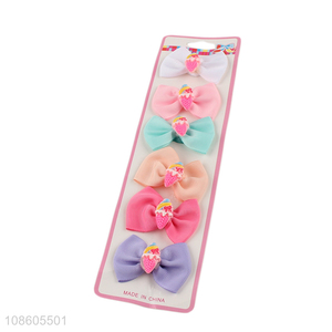 Wholesale cute bowknot <em>hair</em> <em>band</em> ponytail holder <em>hair</em> accessories