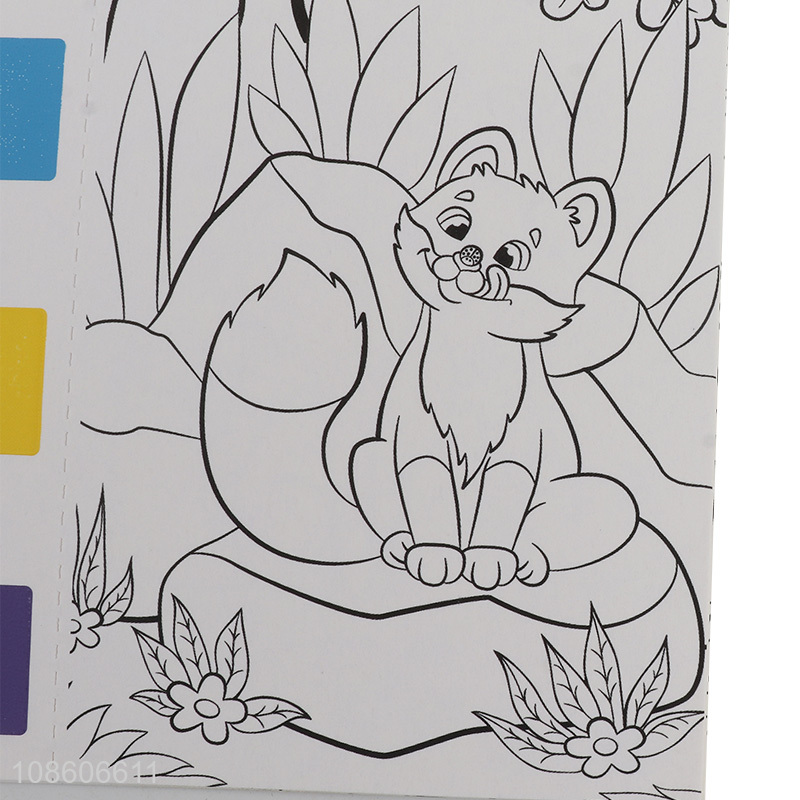 Good selling children funny coloring book for drawing training