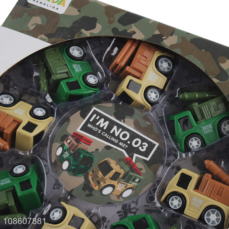 Hot selling mini military vehicle toy set toy car set for kids