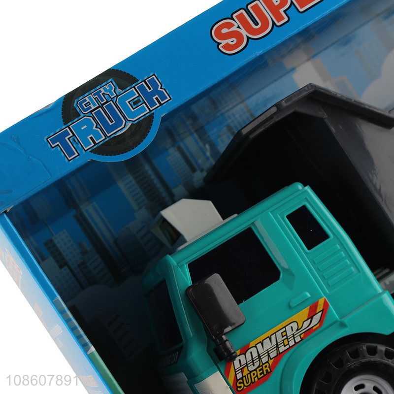 New product unbreakable non-toxic city truck toy super dumper toy