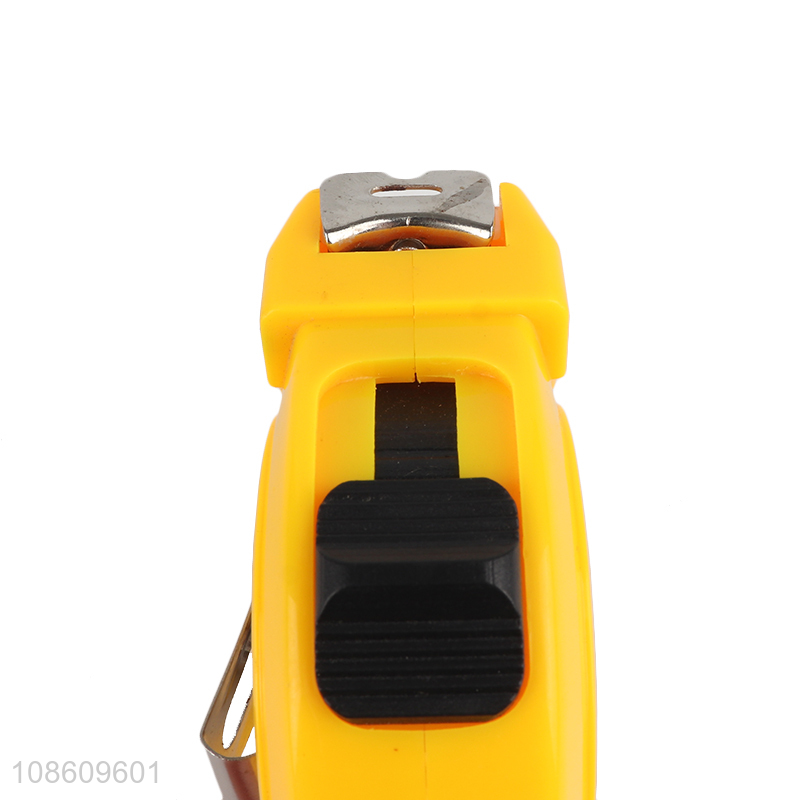 Wholesale tape measure self-lock ABS shell steel measuring tape