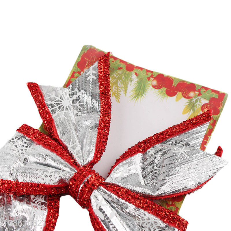 High quality decorative christmas gifts bow for sale