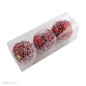 Top selling christmas decoration hanging christmas ball wholesale