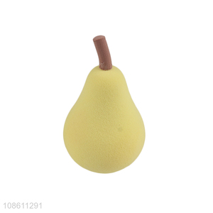 Online wholesale fruit shape latex free makeup blender puff