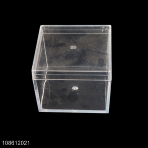 New product small plastic storage bins cookies cakes storage box