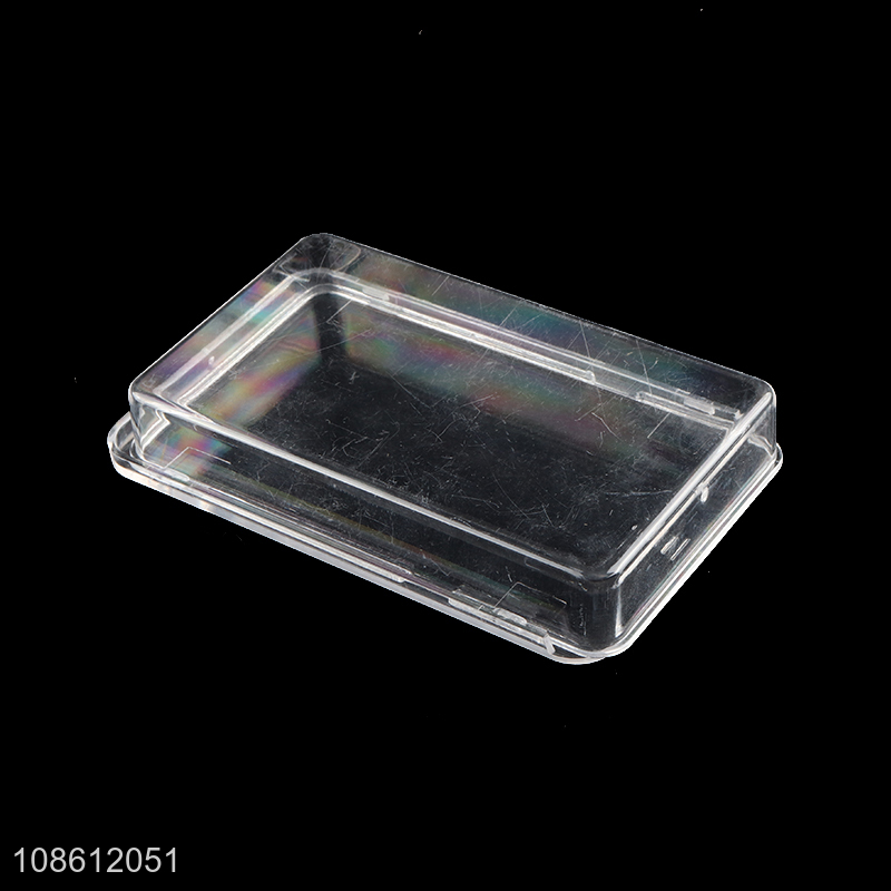 Wholesale clear plastic storage organizer bin for tool parts nail tools