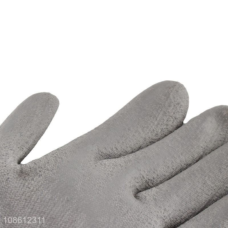 New product coated safety work gloves seamlesws garden gloves