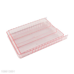 New product multi-use storage box plastic cutlery storage box with lid