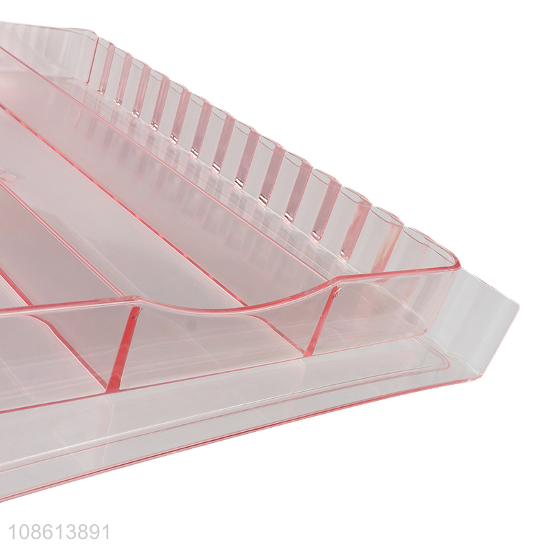 New product multi-use storage box plastic cutlery storage box with lid