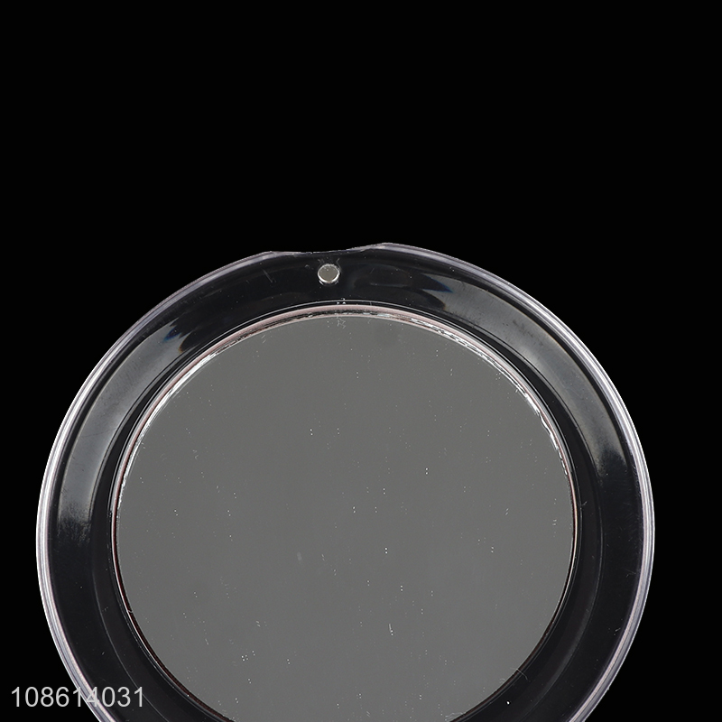 Online wholesale foldable round makeup mirror pocket mirror