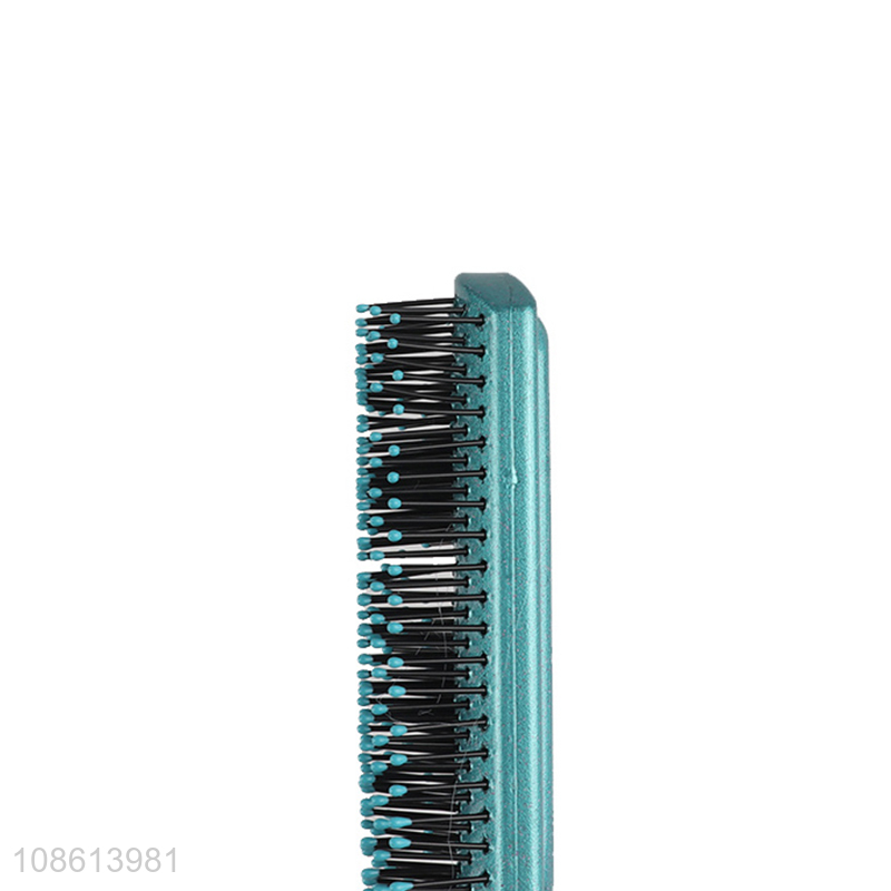 Best selling plastic massage hair comb long hair brush wholesale