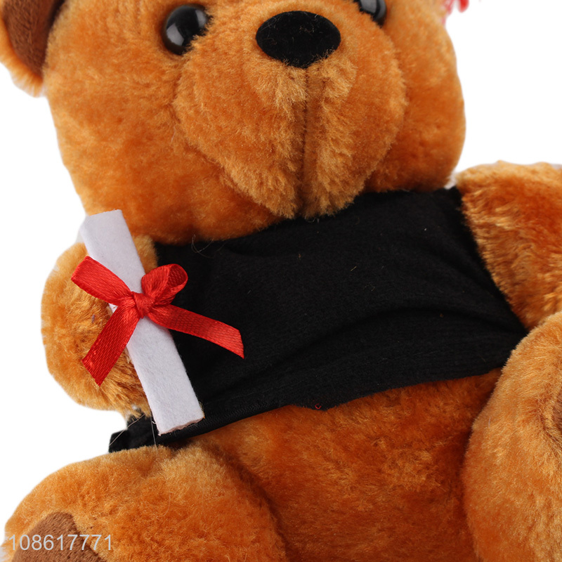 Most popular graduation plush bear toys for gifts