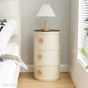 High quality creative multi-layer storage cabinet bedside table