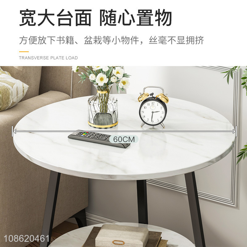 China factory multi-layer round tea table for living room