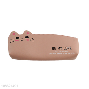 Yiwu market cartoon cat pencil bag stationery storage bag