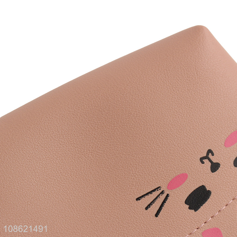 Yiwu market cartoon cat pencil bag stationery storage bag