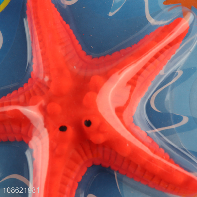 Wholesale non-toxic water expanding toy growing starfish toy