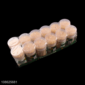 Good quality eco-friendly healthy disposable bamboo toothpicks