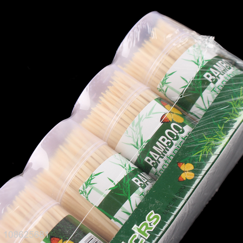 Good quality eco-friendly healthy disposable bamboo toothpicks