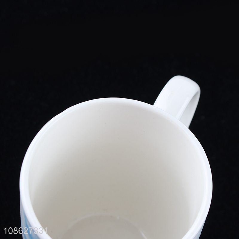 Latest products ceramic 380ml water cup coffee cup milk mug