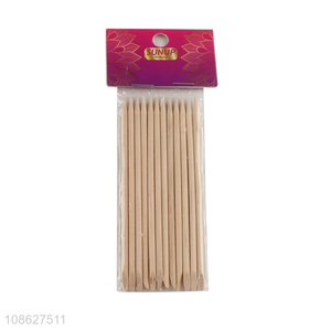 Wholesale 12pcs wooden nail sticks manicure and pedicure tool