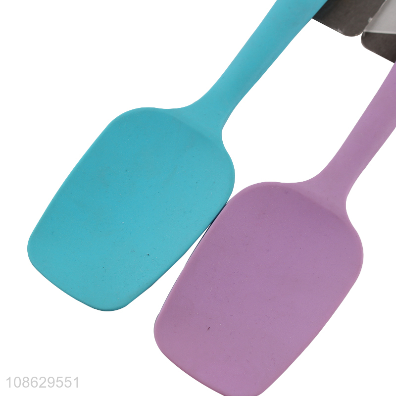 Wholesale non-stick heat resistant silicone scraper spatula baking tools