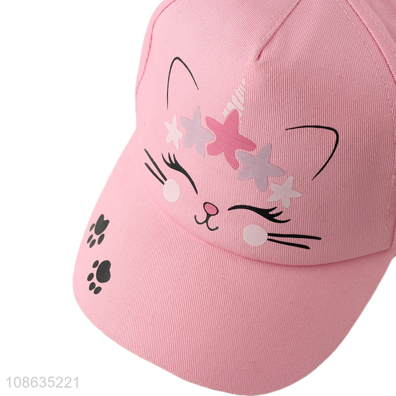 Good quality cartoon polyester baseball hat baseball cap