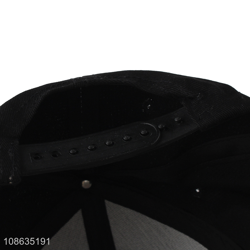 Online wholesale fashion polyester baseball hat cap