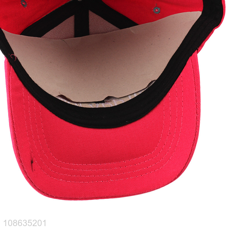 Hot selling adjustable sports baseball hat baseball cap