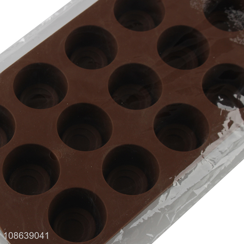 Good selling silicone non-stick chocolate candy mould wholesale