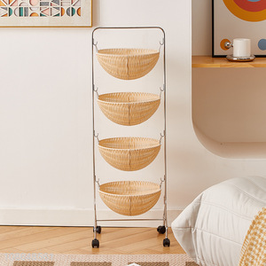 Low price multi-layer storage rack removable fruit vegetable rack