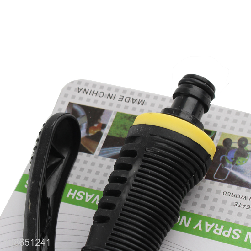 High quality 8-pattern plastic garden water hose nozzle garden tools