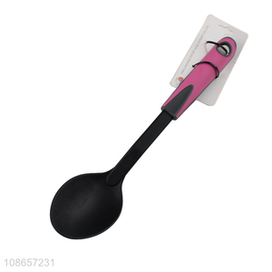 Wholesale non-stick heat resistant nylon basting spoon nylon kitchen utensils